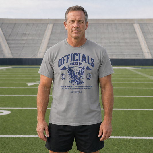 Ref' Crew 3:16 Tee — Gridiron Edition
