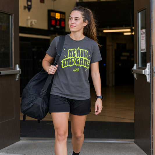 The We Run the Game Tee