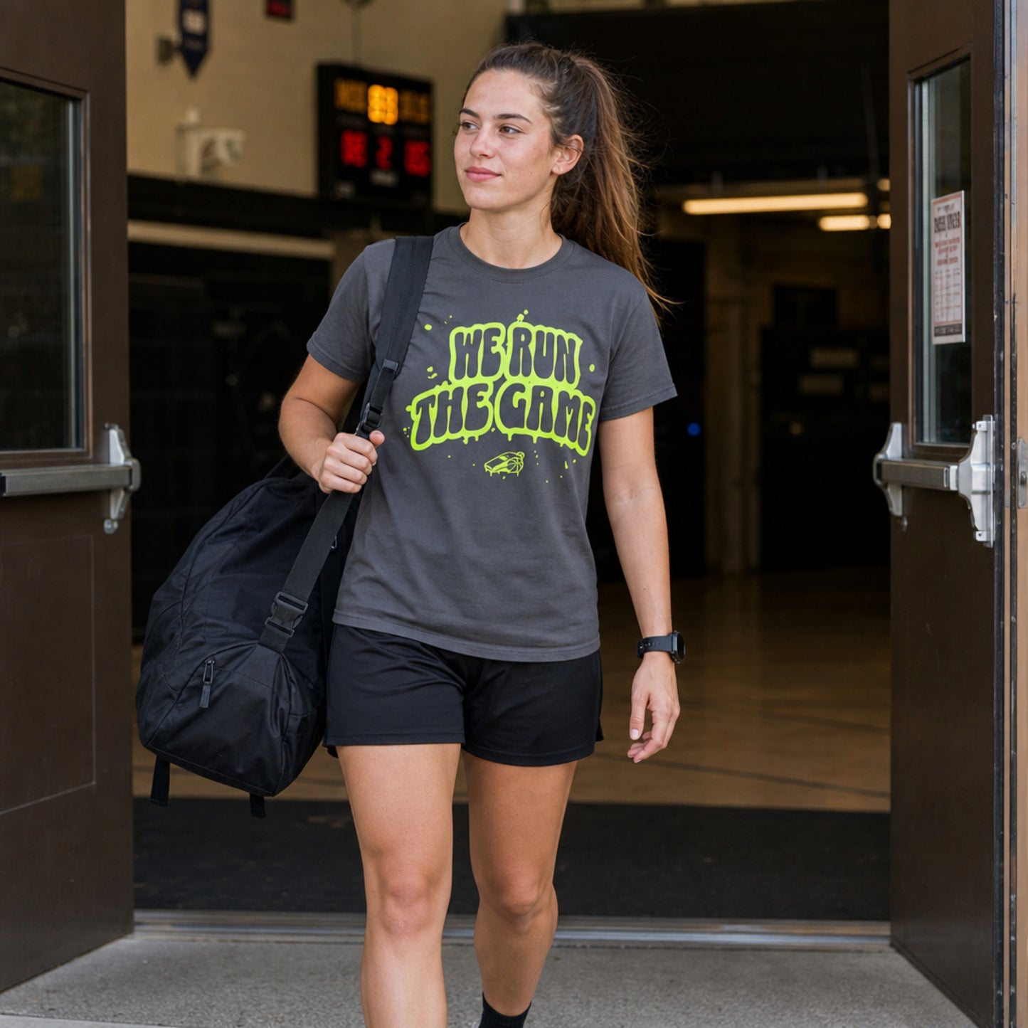 The We Run the Game Tee