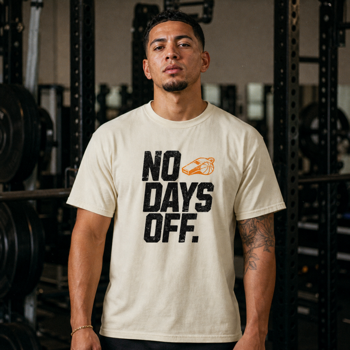 No Days Off Tee — Light Edition