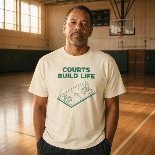 The Courts Build Life Tee