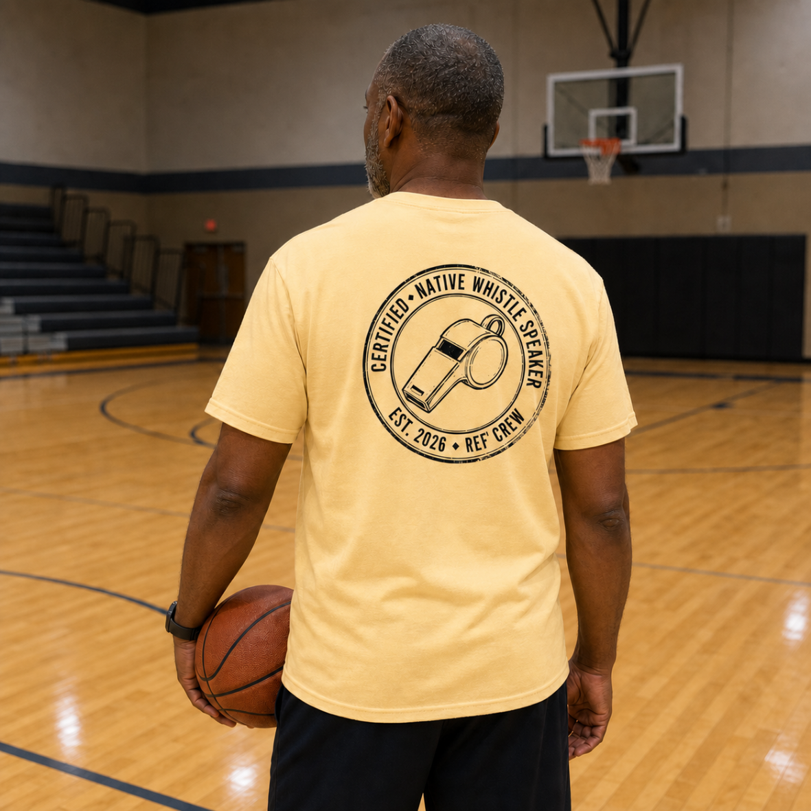 The Certified Native Whistle Speaker Tee