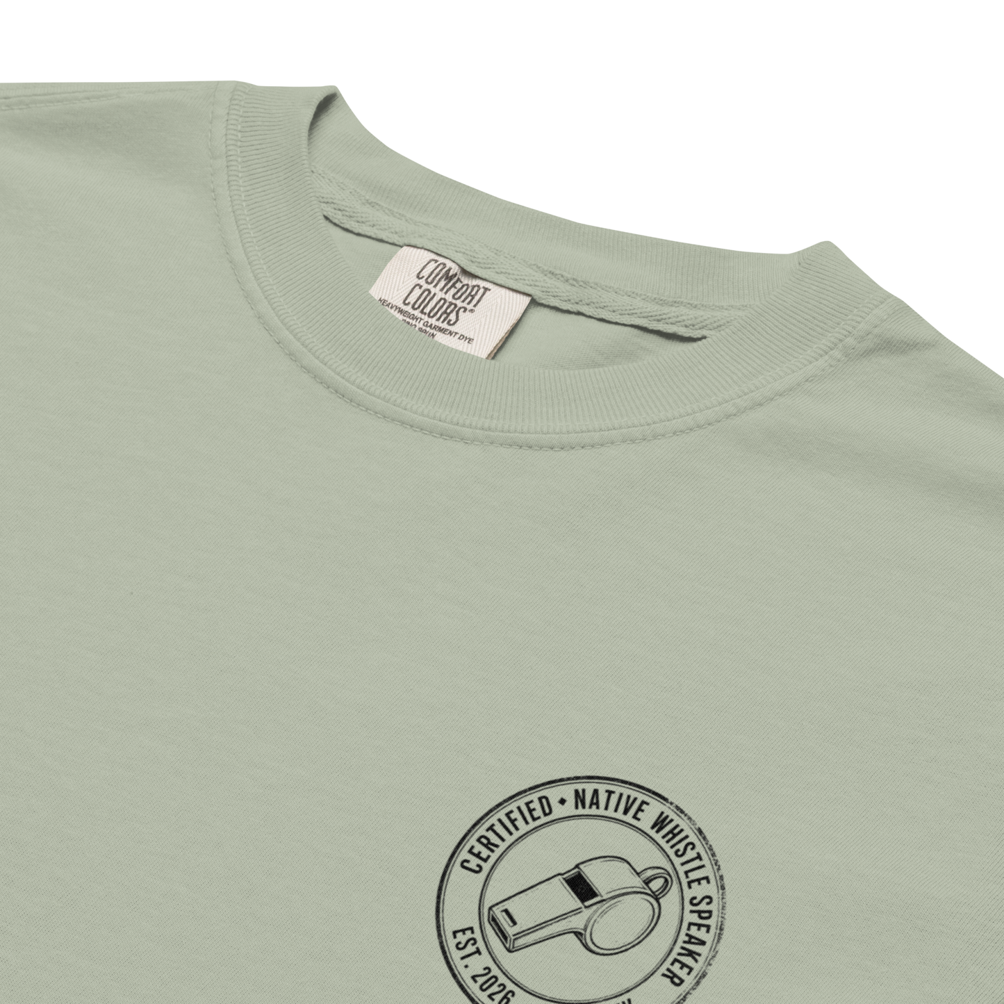 The Certified Native Whistle Speaker Tee