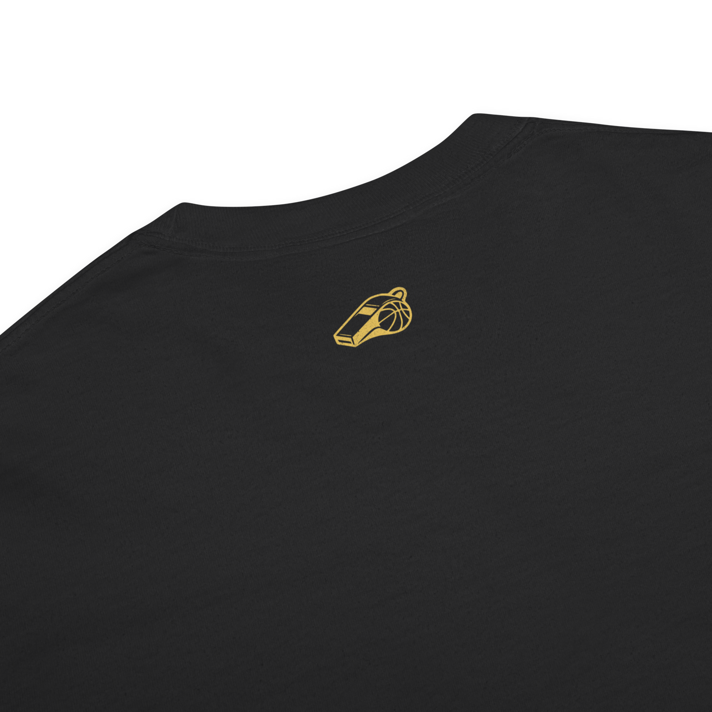 Ref' Crew 8 A.M. tee fabric detail — garment-dyed heavyweight ring-spun cotton texture